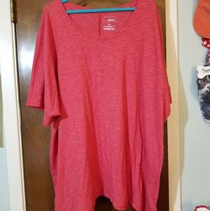 Soft Red Blouse